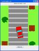 The classic 2D car game screen